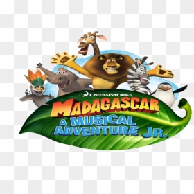 Transparent Madagascar Logo Png - Madagascar A Musical Adventure Jr, Png Download - madagascar logo png