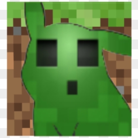 Pikachu Green - Tree, HD Png Download - minecraft slime png