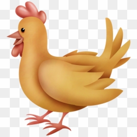 Hen Clipart Orange Chicken - Transparent Background Chicken Clipart, HD Png Download - orange chicken png