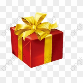 Transparent Ribbon Png Images - Christmas Tree Gift Boxes, Png Download - present box png