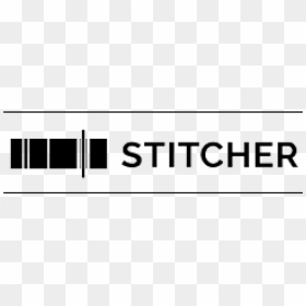 Stitcher Logo Black And White, HD Png Download - stitcher png