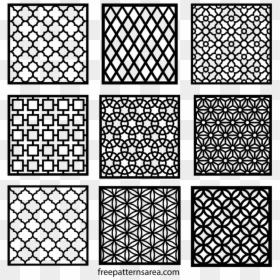 Laser Cut Patterns Dwg, HD Png Download - png geometric pattern