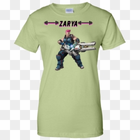 T-shirt, HD Png Download - zarya overwatch png