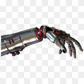 Robot And Human Hand Png, Transparent Png - slider arrow png