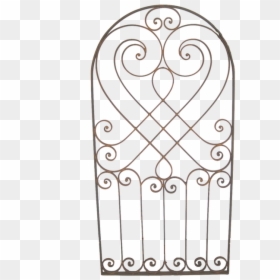 Ob08 Iron Fence - Owl, HD Png Download - iron fence png