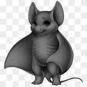Bat Manta Ray Base - Cartoon, HD Png Download - manta ray png