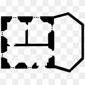 Map Of Brownsea Castle, HD Png Download - white castle png