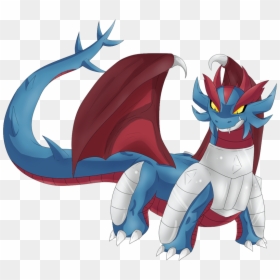 Mega Evolution Shiny Salamence, HD Png Download - bagon png