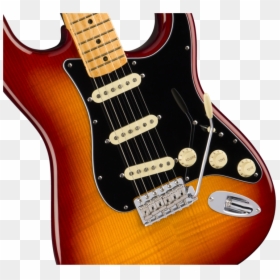 Fender Rarities Flame Ash Top American Original 60"s - Fender Stratocaster Body Maple Neck, HD Png Download - red burst png