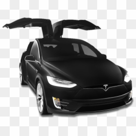 Suv Black Luxury Tesla, HD Png Download - tesla model x png