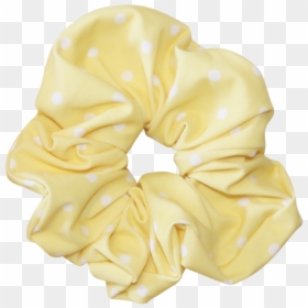 #scrunchie #png #yellow #pastel #aesthetic #tumblr - Aesthetic Yellow Scrunchie Png, Transparent Png - tumblr yellow png