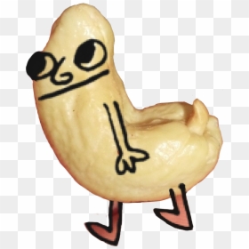 Would Chinese People Eat This - Funny Cashew, HD Png Download - dickbutt transparent png