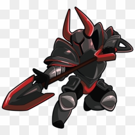 Black Knight Shovel Knight, HD Png Download - the dark knight png
