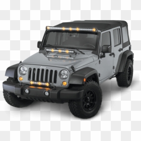 Jeep Wrangler, HD Png Download - light bar png