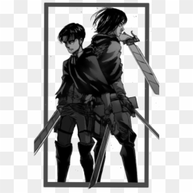 Levi And Mikasa Ackerman, HD Png Download - mikasa ackerman png