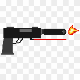 Silenced,pistol,clipart, HD Png Download - silenced pistol png