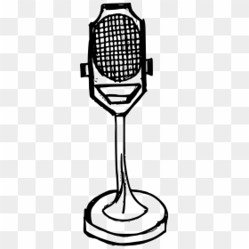 Clip Art, HD Png Download - microphone drawing png