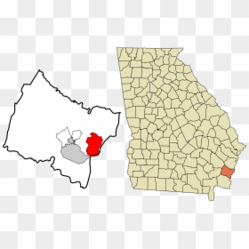 Watkinsville Georgia, HD Png Download - georgia state outline png
