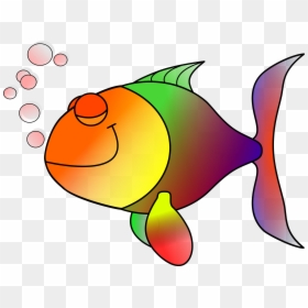 Cartoon Fish Clip Art - Fish Clipart, HD Png Download - fishing clipart png