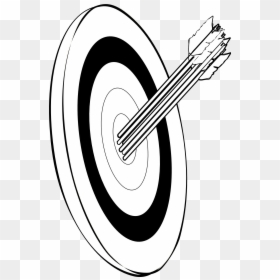 Clipart Arrows Sketch - Archery Clipart Black And White, HD Png Download - arrow drawing png