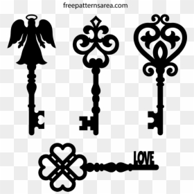 Transparent Key Clipart Png - Free Clipart Of Old Keys, Png Download - key clipart png