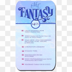 Disney Fantasy, HD Png Download - fantasy frame png
