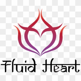 Fluid Heart Yoga ~ Site Credits - Symbol For Pure Soul, HD Png Download - pink heart outline png