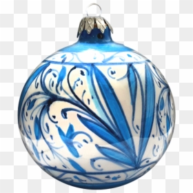Christmas Ball Light Blue M - Ceramic, HD Png Download - ball of light png