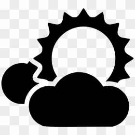 Forecast Clouds Sun Day - Dna & Gears Icon, HD Png Download - pixel clouds png