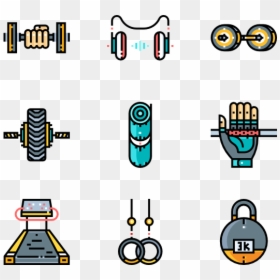 Clip Art, HD Png Download - barbell clipart png