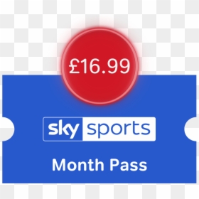 Sky Sports Month Pass - Circle, HD Png Download - no mans sky logo png