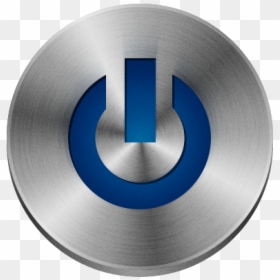 Power Button, HD Png Download - metal button png