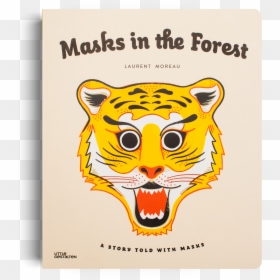 Masks In The Forest Little Gestalten Kids Book"  Class= - Foret Des Masques, HD Png Download - fox mask png