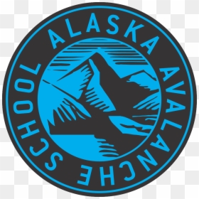 Clip Art Alaska Avalanche School - Alaska Avalanche School Logo, HD Png Download - alaska outline png