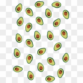 Avocado Clipart Cute Tumblr - Avocado Background, HD Png Download - avocado clipart png
