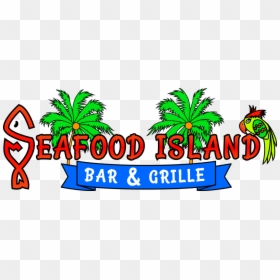 Island Clipart Transparent - Seafood Island Bar And Grille, HD Png Download - island clipart png