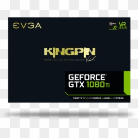 Evga Geforce Gtx 1080 Ti K - Nvidia Geforce Gtx 1080 Ti, HD Png Download - evga logo png