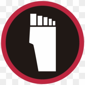 The Foot Clan Logo - Circle, HD Png Download - ninja turtles logo png