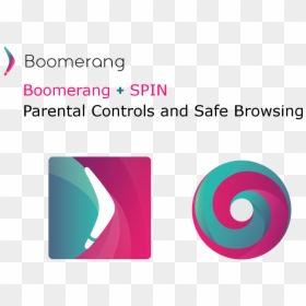 Boomerang Parental Controls And Spin Safe Browser - Boomerang, HD Png Download - boomerang logo png