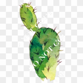 Transparent Cactus Silhouette Png - Illustration, Png Download - blue aesthetic png