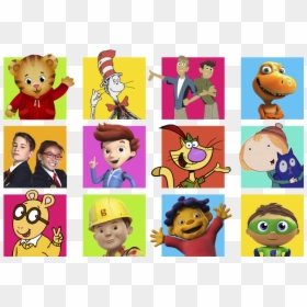 All Your Favorite Characters From Pbs Kids - Character Pbs Kids, HD Png Download - daniel png