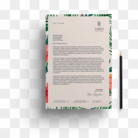 Tropical Letterhead Ex, HD Png Download - letterhead png