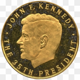 Coin, HD Png Download - john f kennedy png