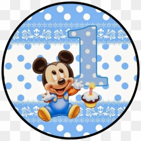 #mickey Bebe - Topolino 1 Compleanno, HD Png Download - mickey bebe png