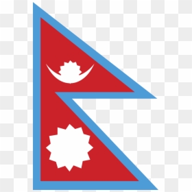 Nepal Flag In Circle, HD Png Download - nepal png