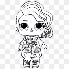 L - O - L - Surprise Doll Png - Lol Dolls Coloring Pages, Transparent Png - lol doll png