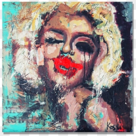 Produkt Marilyn Manson Monroe - Marilyn Manson Painting Of Marilyn Monroe, HD Png Download - marilyn manson png