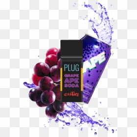Grape Ape Soda - Vertical Picture Of Water, HD Png Download - grape soda png