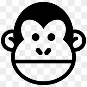 Chimp Face Of Brazil Comments - Chimp Icon, HD Png Download - head icon png