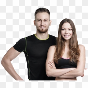 Running Team Theme Wordpress, HD Png Download - fitness couple png